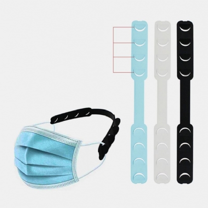 10 Justerbare Spor Mask Buckle Mask Hook Extra