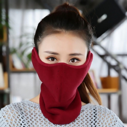 Herre Dame Riding Anti-freeze Ear Protection Face Mouth Mask