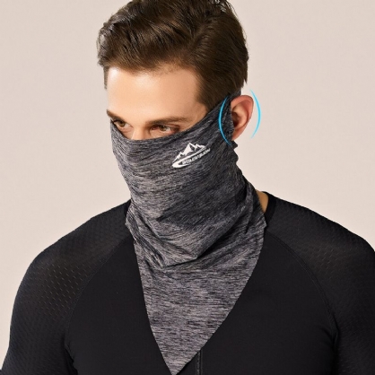 Unisex Anti-tåkeis Silke Solfri Bandana Balaclava Neck Gaiter Neck Tube Uv Resistant Quick Dry Lightweight Materials Sykling For Voksne
