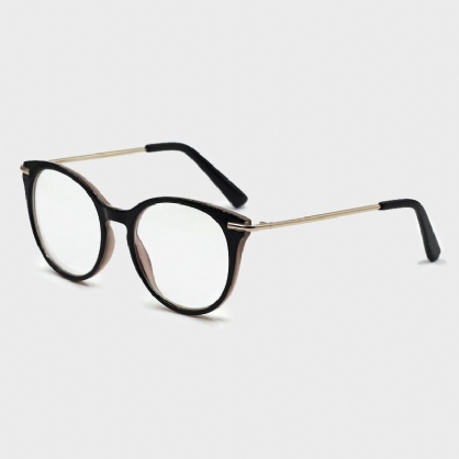 Kvinner Rundform Full Metal Frame Personality Casual Outdoor Solbriller