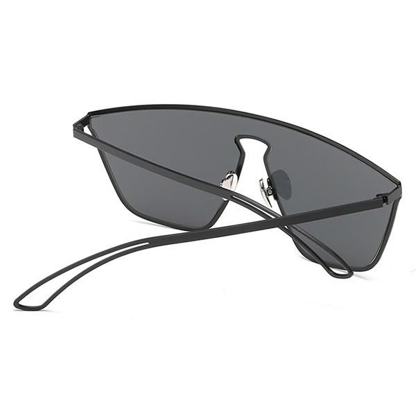 Menn Unisex Vintage Metal Large Frame Solbriller Sommer Outdooors Uv Beskyttelsesbriller