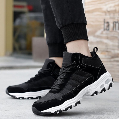 Kvinner Casual Snørresistente Clunky Sneakers