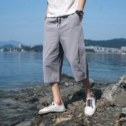 Mens Bukser Ungdom Løs Store Størrelser Casual Shorts Sportsshorts