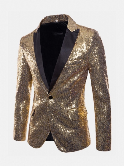 Mens Kjole Dress Palett Bryllup Bankett Scenen Blazer