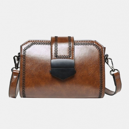 Kvinner Stor Kapasitet Casual Skulderveske Crossbody Bag