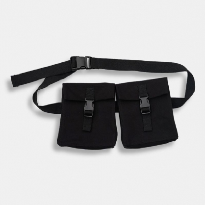 Menn Lerret Avtakbar 6.5 Telefonveske Midjeveske Crossbody Bag Brystveske